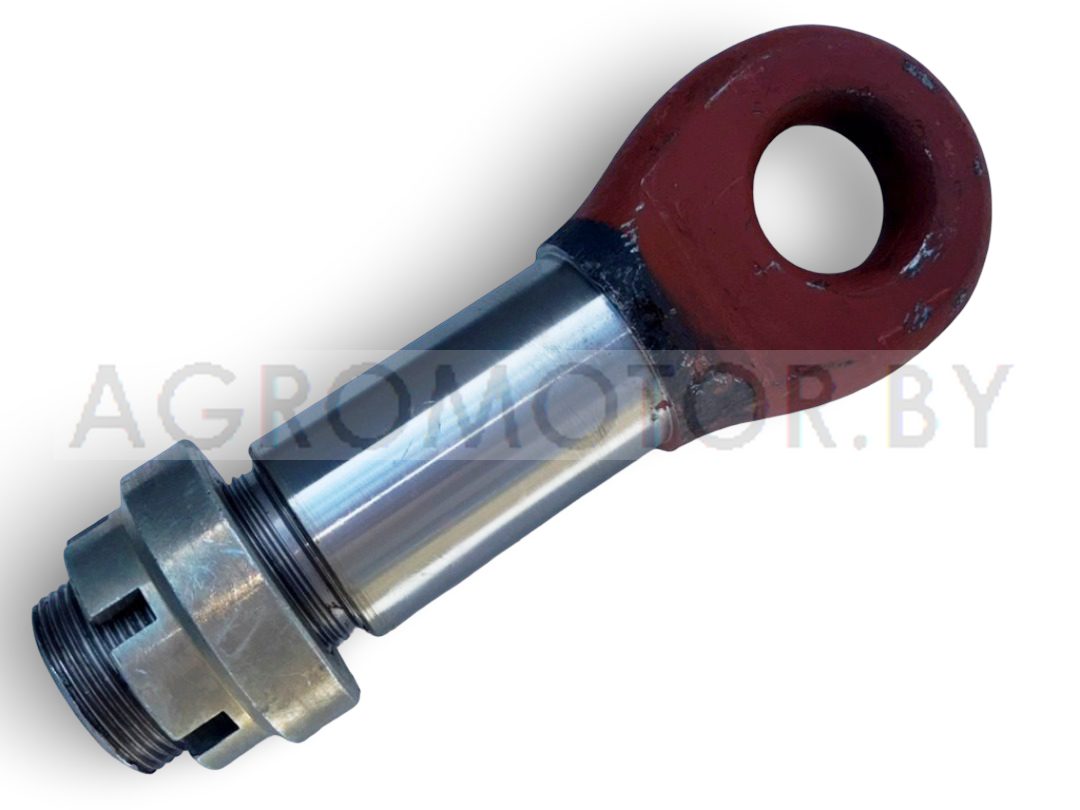 Петля МЖТ-Ф-6.03.06.301 сцепная дышла ПСТ-6/9/12, ПС-45, ТП-10, МТУ-15 d=50 (кованная) с гайкой